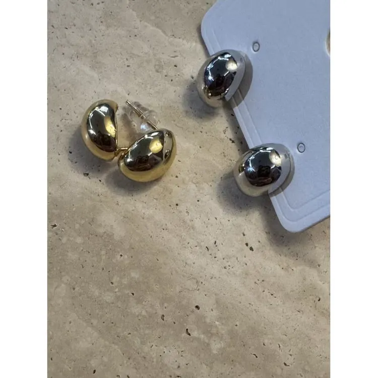 钛钢耳饰 老板娘推荐女耳钉素款轻奢镭射小众521913