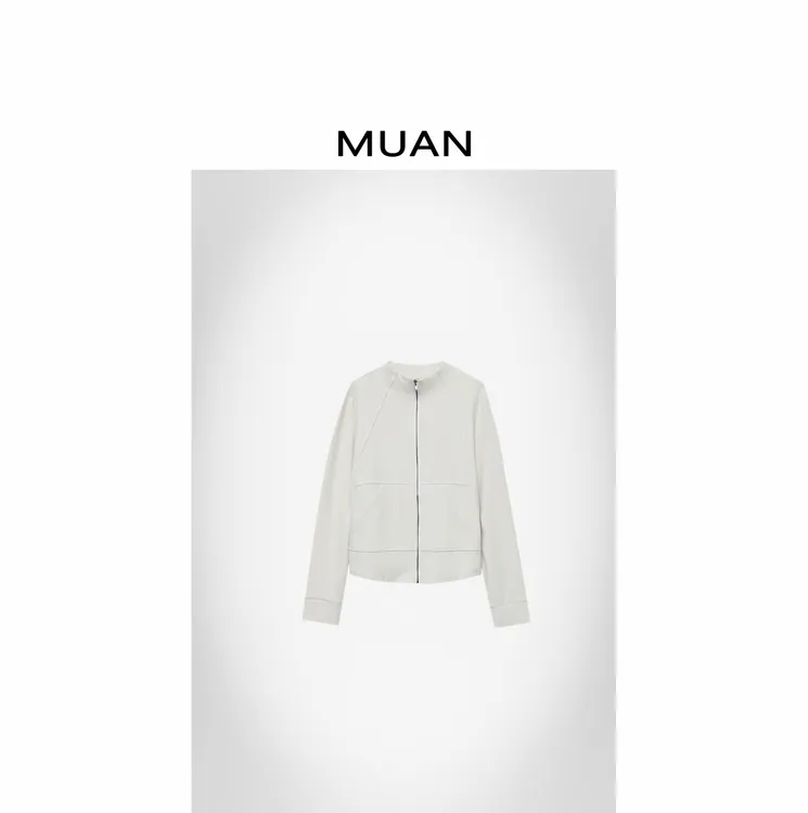 木岸MUAN：《小暖姜外套》定制高级进口百搭长袖外套女D-DG3-6825-1