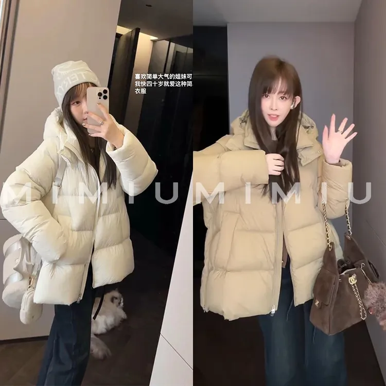 【mimius】P 可溯源三星安心羽绒 休闲经典百搭连帽羽绒服 G09224