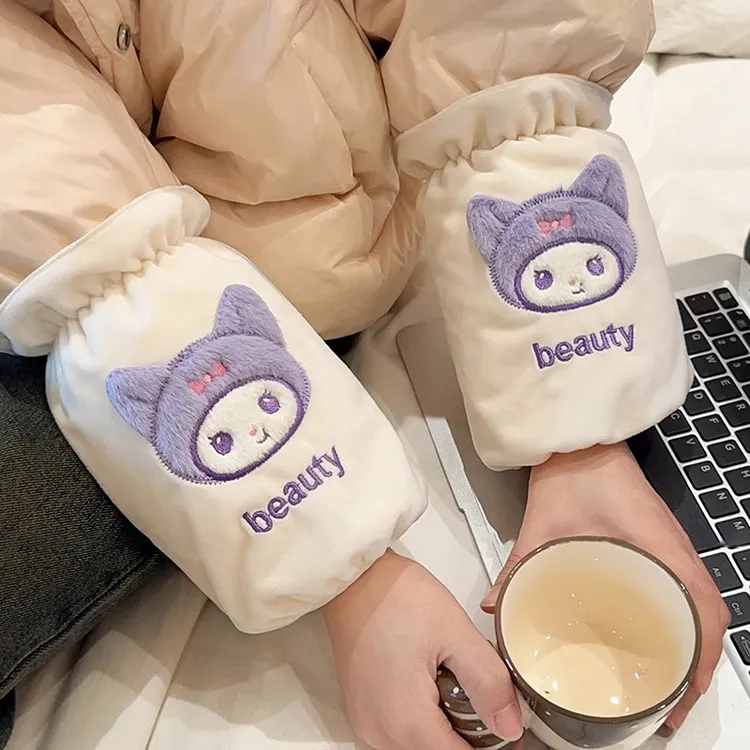 库洛米2025新款袖套办公室上班工作学生写字防污耐脏短款手臂套袖