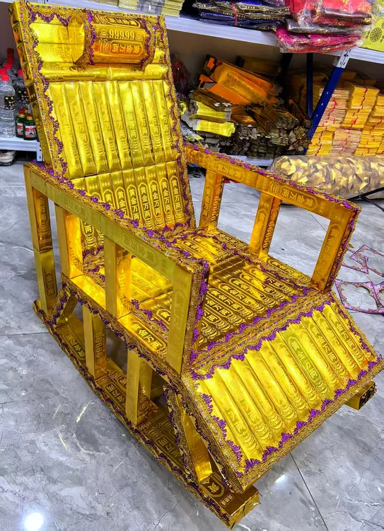 摇摇椅手工折纸材料包带教程