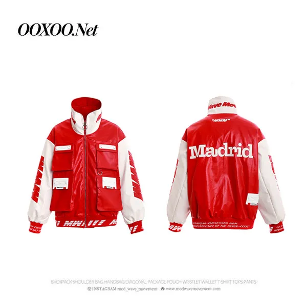 OOXOO｜2025新品MWM拉链可脱卸夹克三穿羽绒内胆刺绣潮酷男女同款