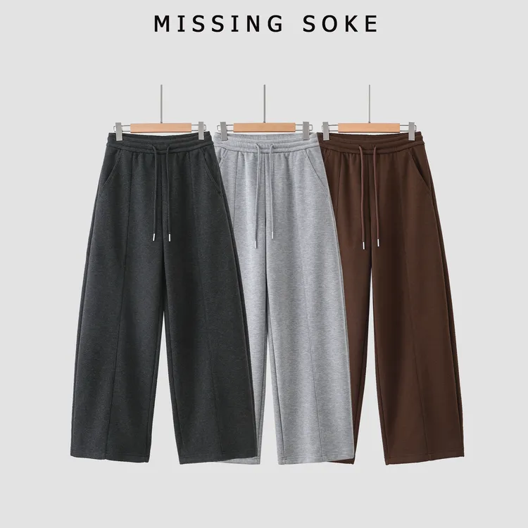 【海涛大叔】「软糯云朵裤」休闲羊毛分割裤