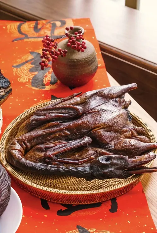 杭州特色年货 传统手工酱鸭 酱香醇厚皮酥肉紧整只装 月琴农场