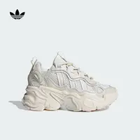 阿迪达斯官方三叶草 女款复古厚底增高运动老爹鞋OZTHEMIS IG1505