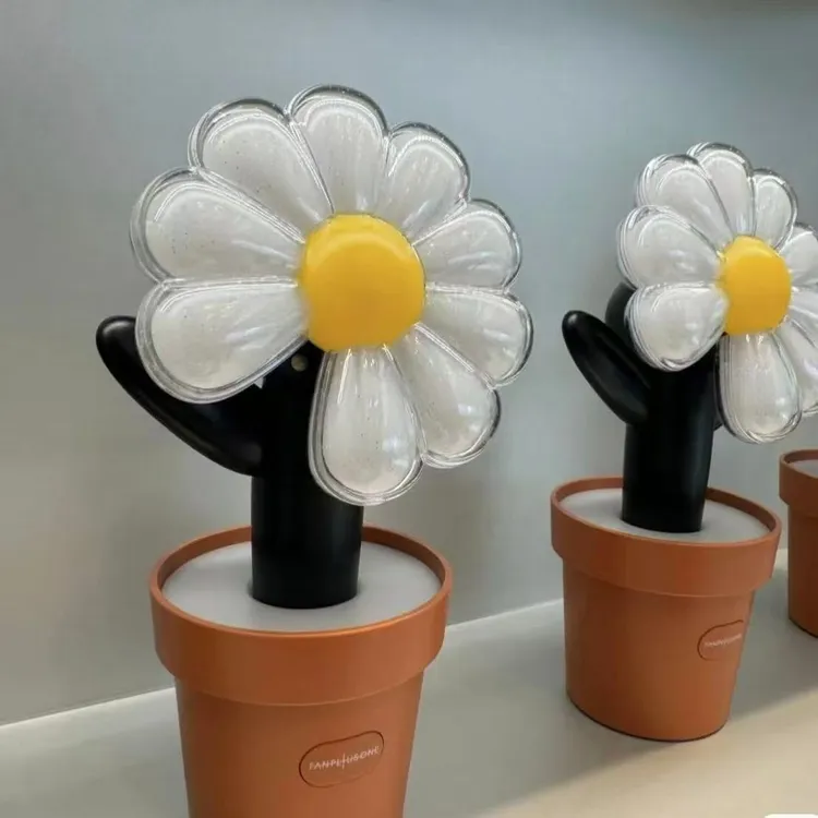 权志龙花盆联名应援BIGBANGGD蓝牙荧光棒发光棒同款GD小雏菊