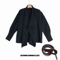 GUIMIN | 丝影·翠羽 慵懒感气质上衣外套 09261