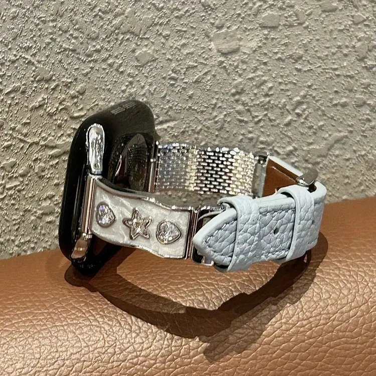 千金鳄鱼适用apple手表watch苹果苹果手表华为小米小米10表带