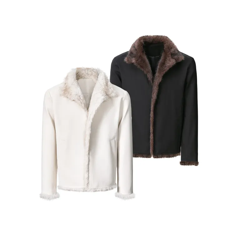 Casoulty Fur HGT Jacket/哈灵顿夹克 仿狐狸毛 保暖轻薄夹克外套