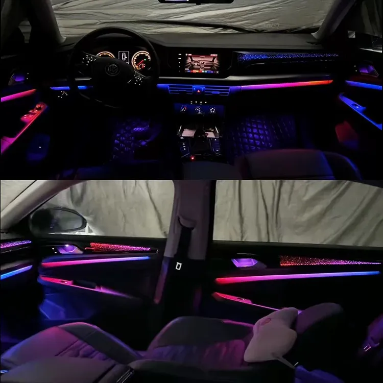 19-25帕萨特动态光影氛围灯装饰零跑副驾驶中控沃尔沃s90