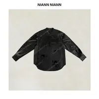  NiannNiann 2026早春新品女装设计感醋酸新中式锦鲤外套16608