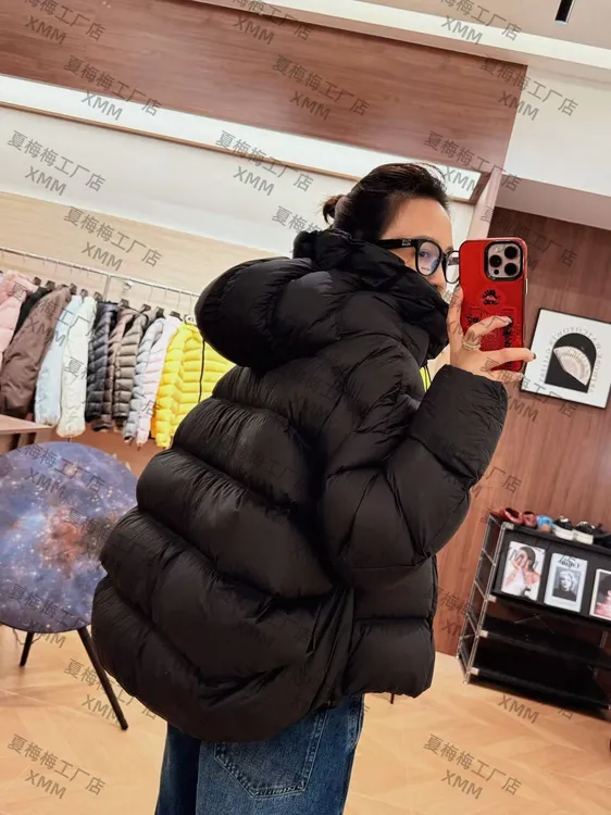 XMM【钱袋子90大鹅蓬松度20cm800FP】时尚加厚保暖冬季休闲洋气9659