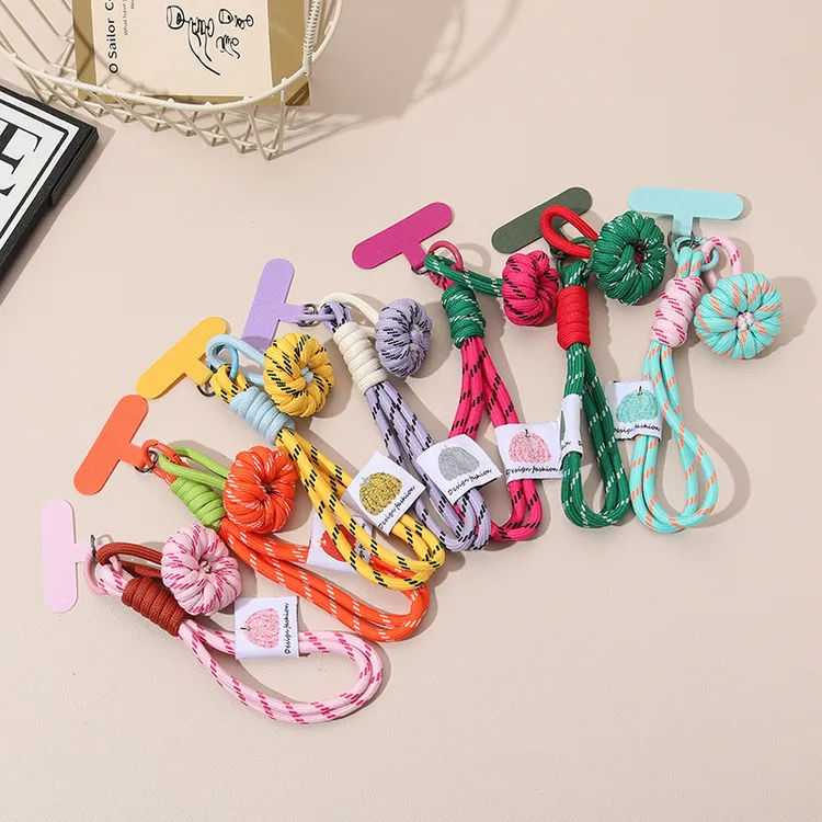 南瓜短绳包包手机壳饰品挂件ins潮包钥匙扣短绳挂件挂饰个性防摔