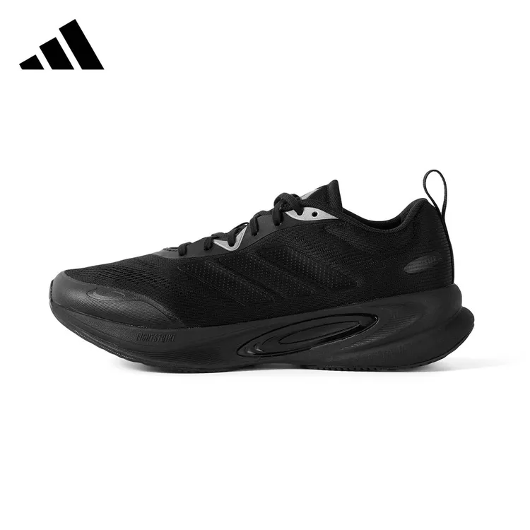 adidas阿迪达斯男鞋女鞋秋冬新款黑武士跑鞋透气运动鞋黑色KJ4134