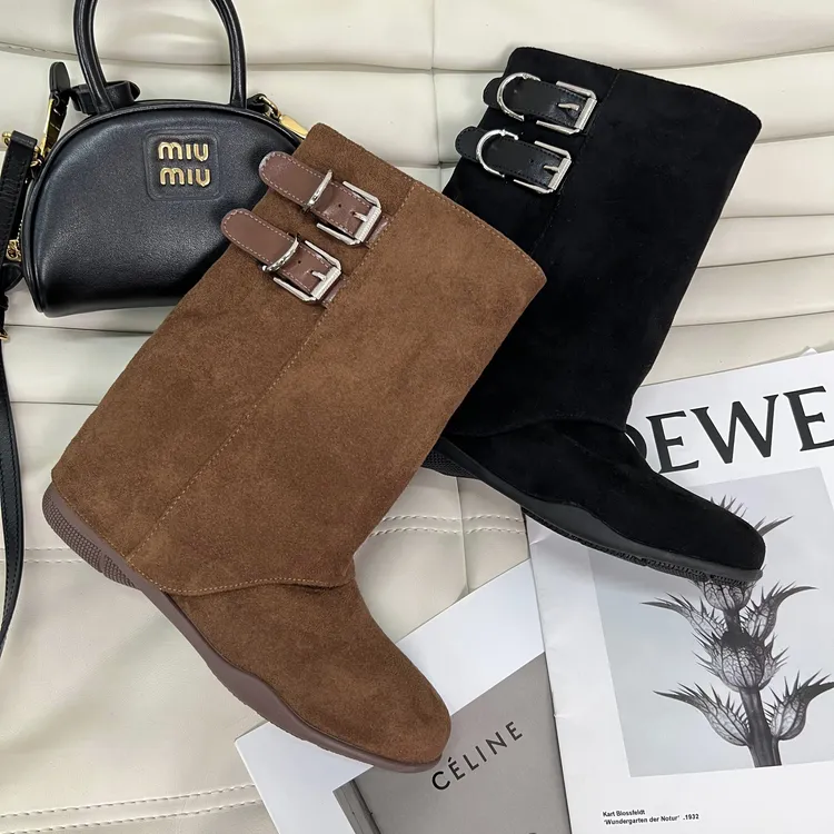 糖糖丨缪系奢咖丨显瘦神靴ins时尚短靴裤管靴切尔西;EQX55665