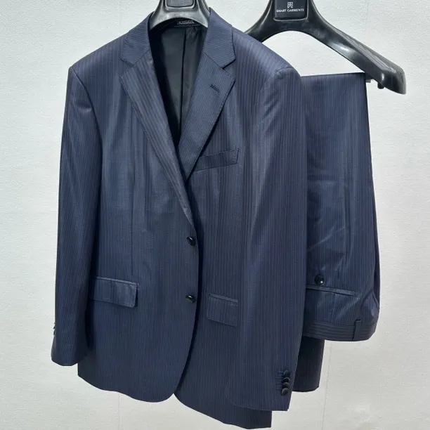 KFMCBA1081西服套装 意大利进口面料1881 男士羊毛套装面料有光泽