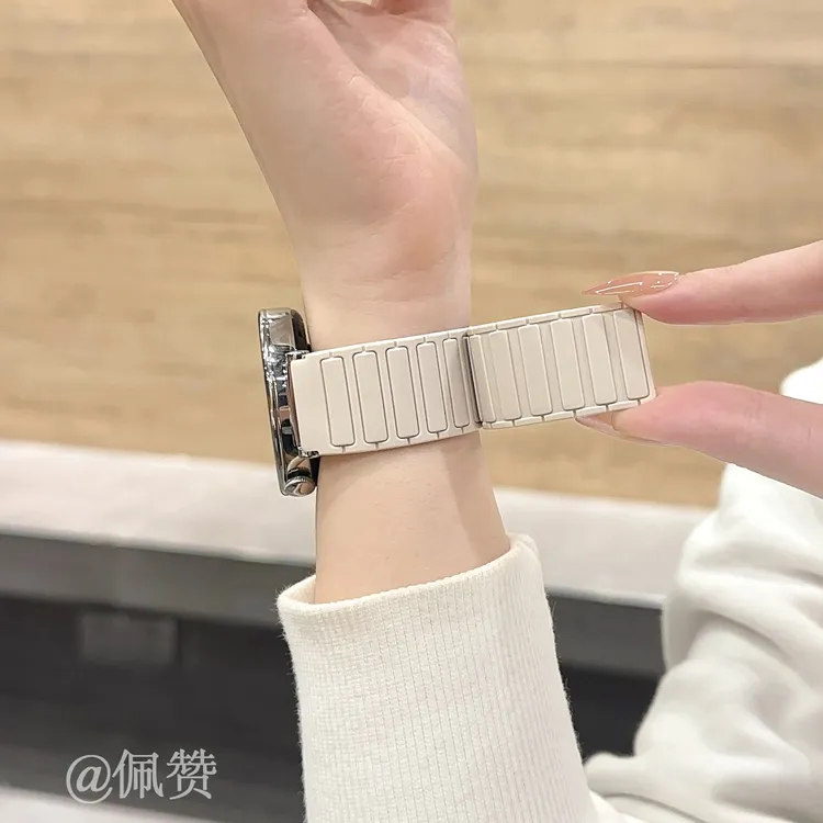 张婧仪同款小米watchS3/S4手表S2表带S1硅胶磁吸运动color2夏适用