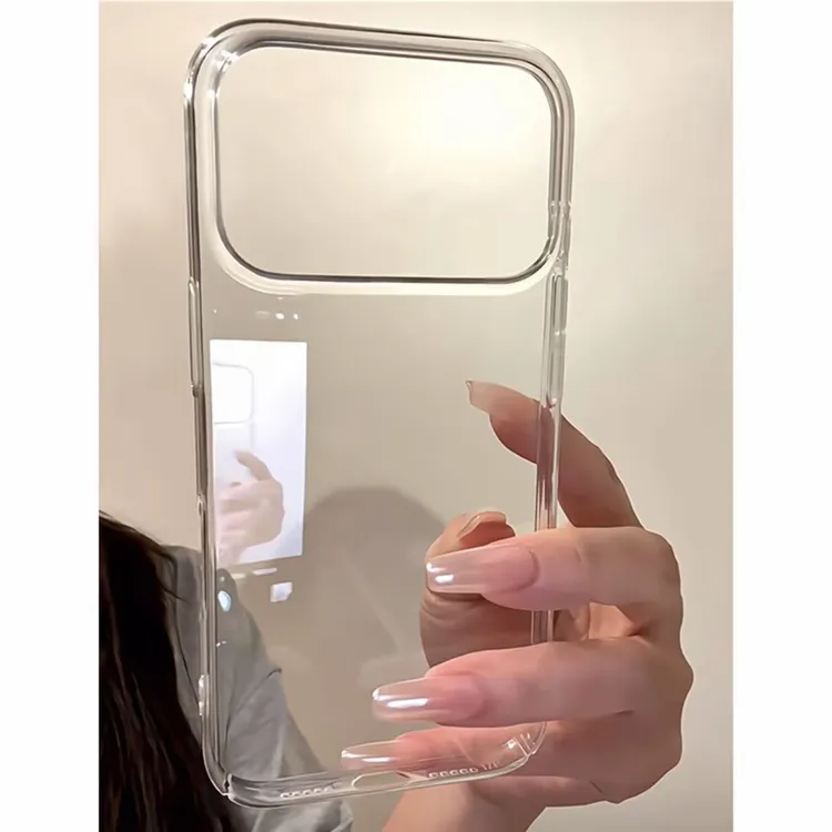 BANCA透明大孔太空壳适用苹果16/17promax手机壳iPhone14高级1312