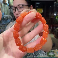 未镶嵌手链南红玛瑙