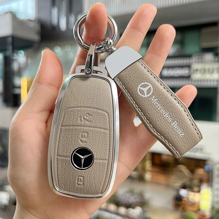 适用于奔驰钥匙套e300l车c260l/a200l/glb220高档壳gle350/gla200