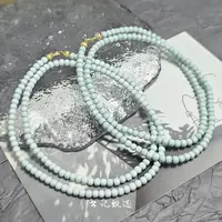 【书记甄选】天然绿松石项链 多样性发一件 约3mm 4559LQ