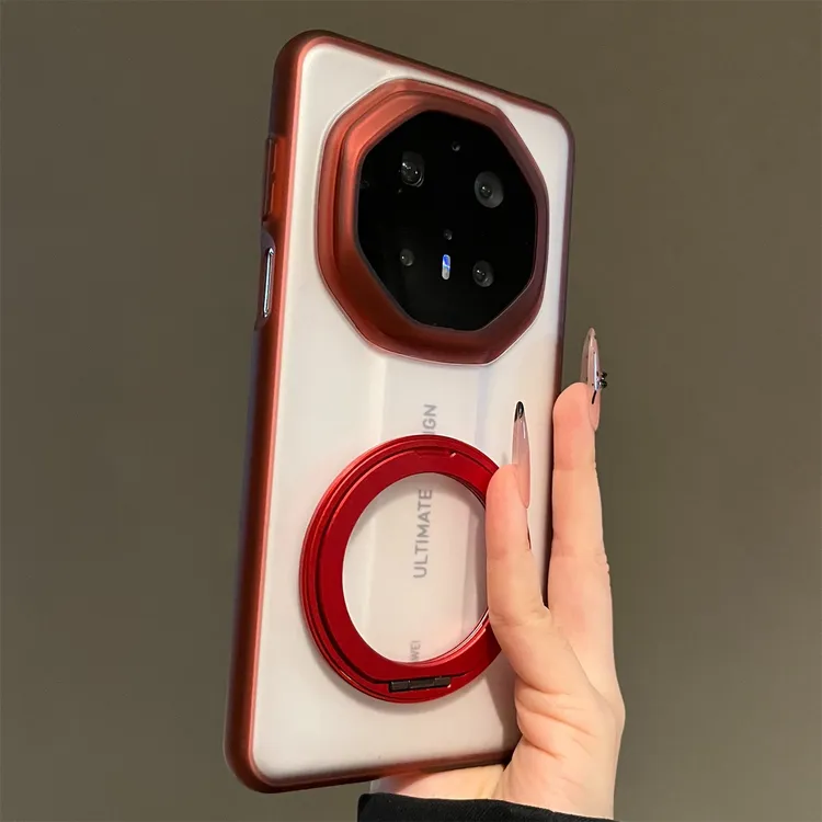 ins风简约高级感适用于华为mate70rs非凡大师手机壳磁吸旋转支架