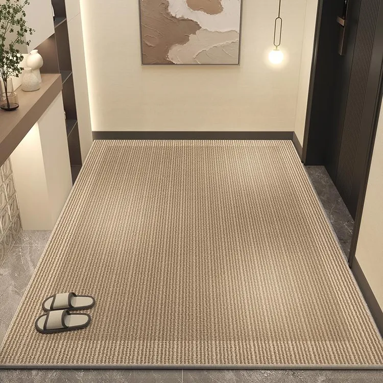 圈绒高级入户门玄关地垫进门地毯新款门口家用门垫耐脏玄关脚垫