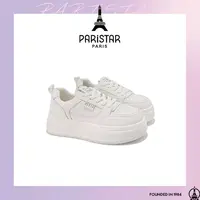 【刘叮咚女鞋】巴黎铁塔厚底增高小白鞋女2025秋新款百搭舒适板鞋