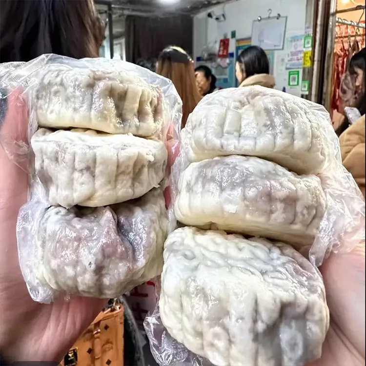 山东老式纸皮豆沙包薄皮红豆馅包子营养早餐半成品馒头手工大包子