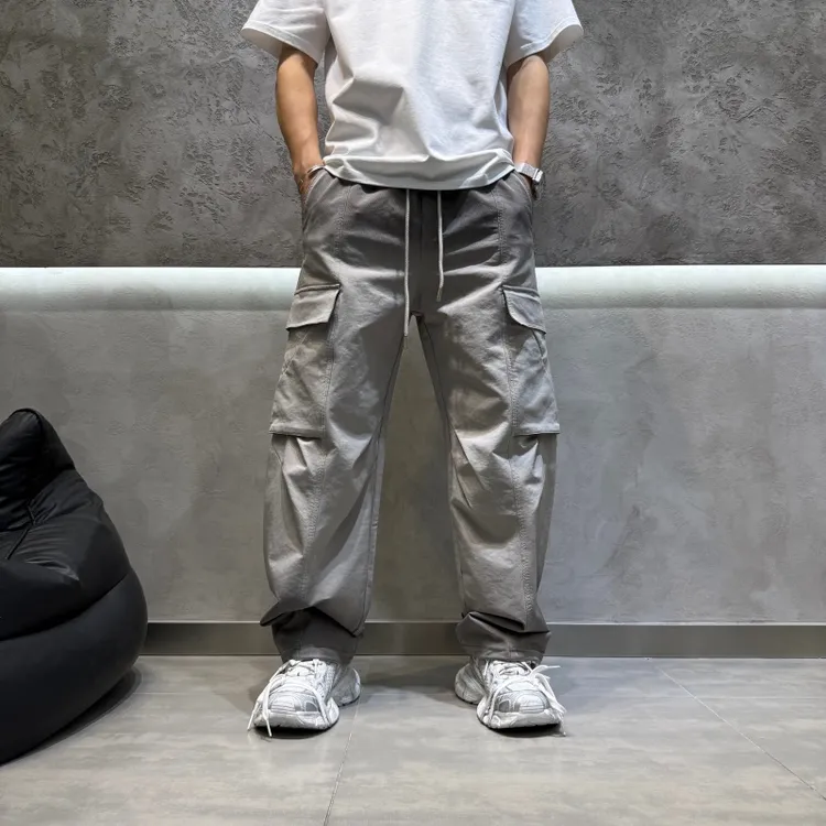 2025sss秋季男士工装裤原创设计高级百搭美式男款直筒休闲长裤