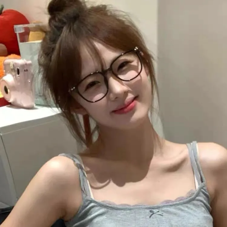 韩版方框黑框眼镜女近视素颜神器方圆脸显脸小纯欲细框眼睛