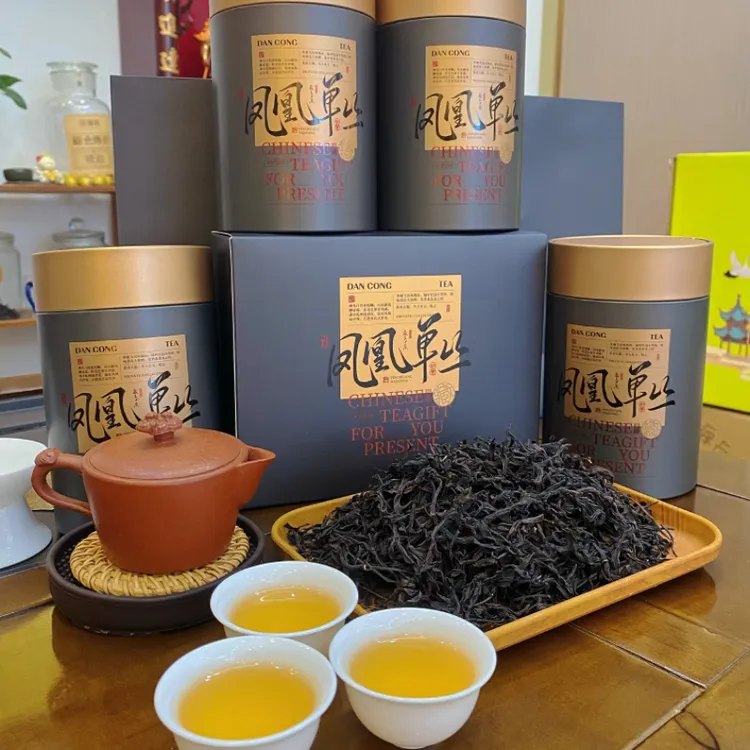 凤凰单丛茶老枞炭焙蜜兰香中熟火浓香型