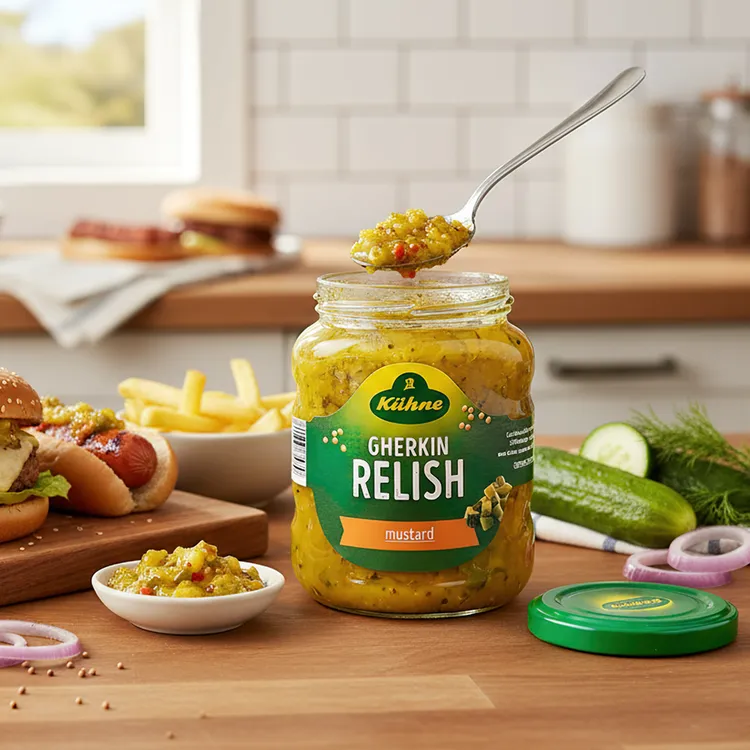 冠利芥末青瓜酱低脂酱料三明治专用酸黄瓜酱青瓜蓉汉堡酱芥末酱