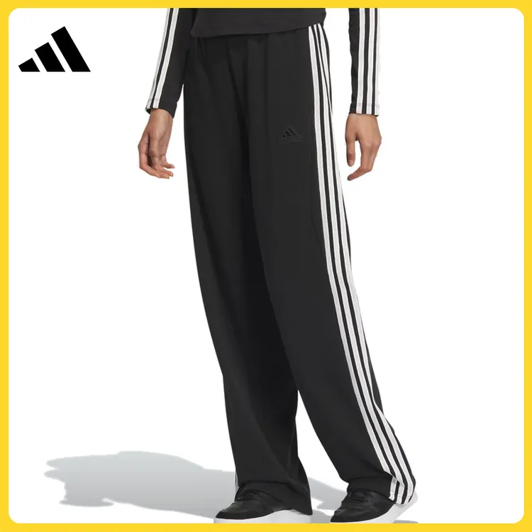 adidas阿迪达斯运动长裤女款宽松休闲裤W 3S PANT针织长裤JN0762