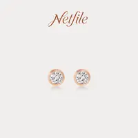 925银耳饰 Netfile【泡泡耳钉】NF508R016