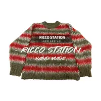 陈腰精CC设计师款重工红色拼接绿色轻奢风名媛风网红炸街显瘦高级