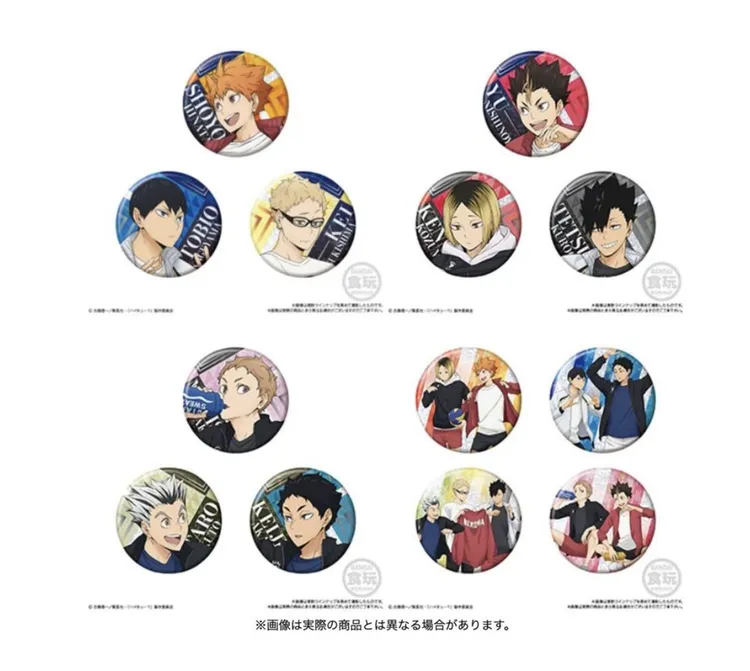 【排球少年】日谷 食玩饼干吧唧 徽章盲盒