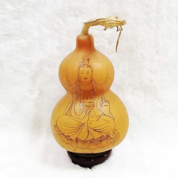 刘葫芦烙画葫芦观音
