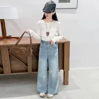 2025百搭蝴蝶结刺绣直筒牛仔裤 D722 722 P