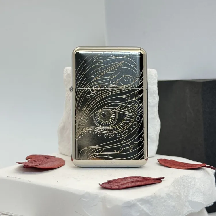 ZORRO佐罗二代白镍790含情脉脉煤油防风打火机男生节日礼物