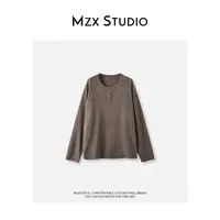 MZX 秋季复古感经典条纹撞色长袖上衣 SY10555-Q