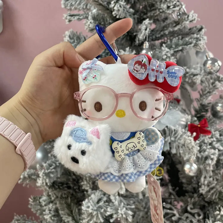 【正版三丽鸥hellokitty西高地现货】挂件毛绒玩具