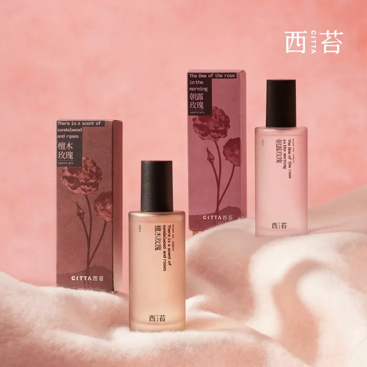 CITTA/西苔朝露玫瑰织物喷雾持久留香除异味体香高级淡香香水香氛
