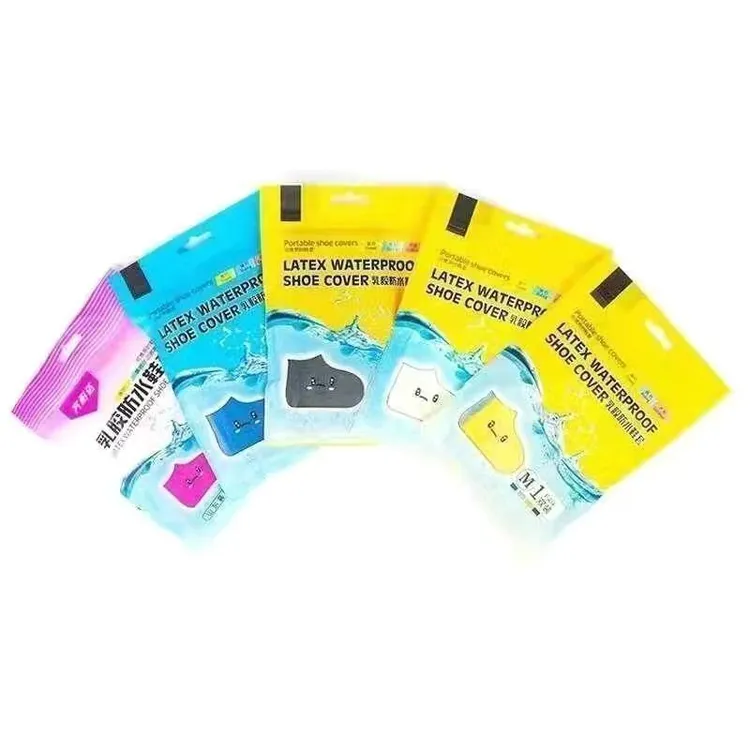 户外防滑乳胶雨靴套鞋套硅胶男女防水防雨鞋套耐磨雨鞋套加厚