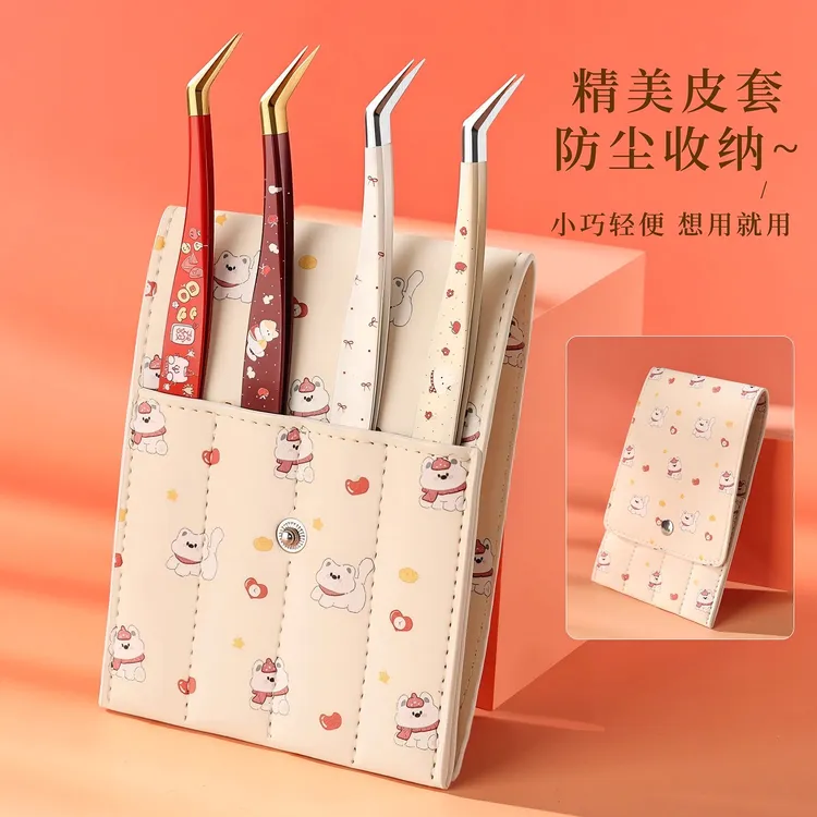 新年节日氛围金羽夹造景贴纸专用镊子高精度夹子场景贴纸专属镊子