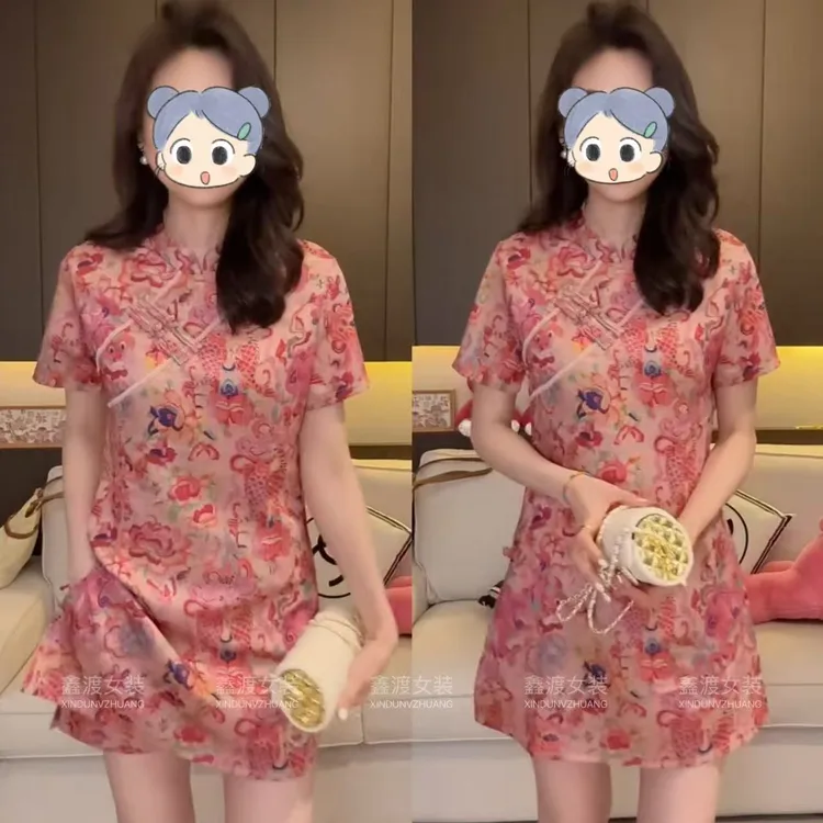 2025夏季新款时尚显瘦气质女士网红洋气两件套百搭款D5723