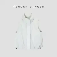 Tender Jinger立领花苞褶皱底羽绒马甲背心T54MEL41440