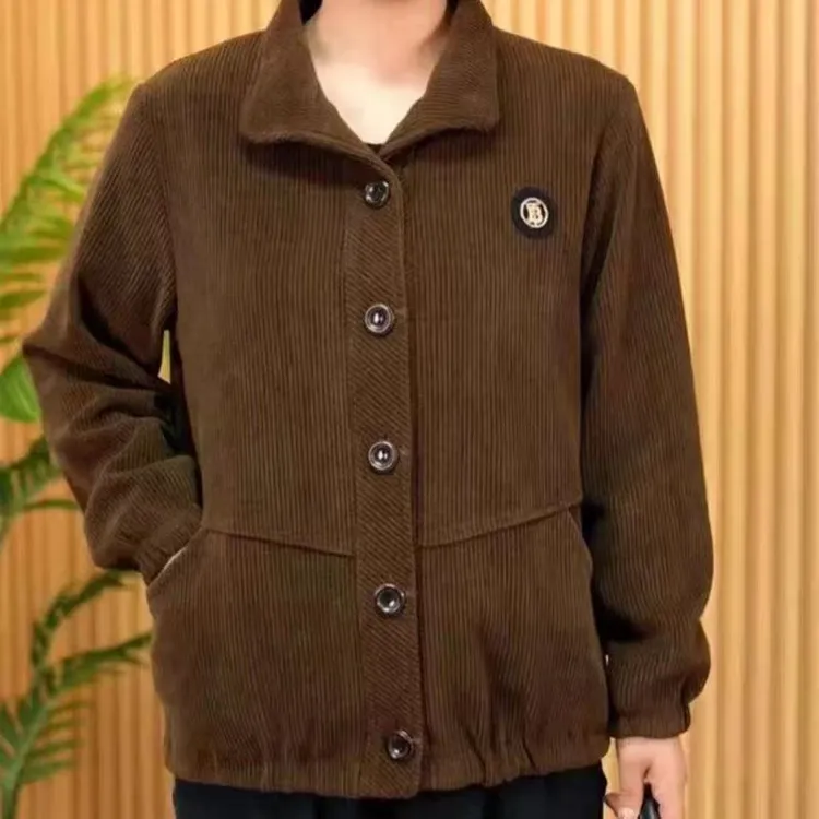 中年妈妈洋气时尚宽松百搭休闲外套