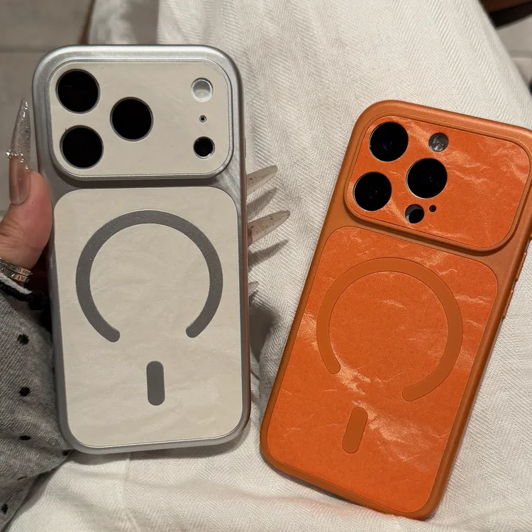 飞新款秒变17大视窗磁吸适用苹果17一体控键iPhone16雪山绒手机壳