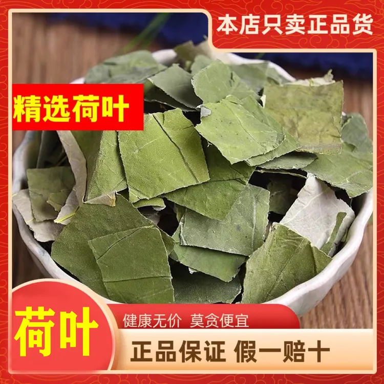 荷叶干片 野生天然干荷叶片新鲜荷叶正品荷叶泡茶 精选 清香